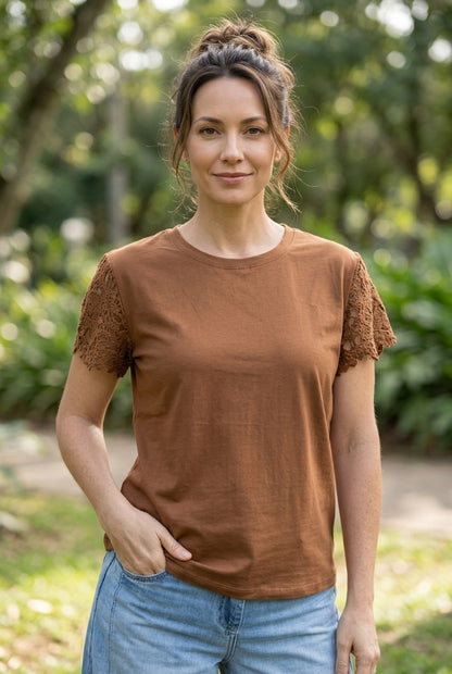 Polera Isabella Chocolate