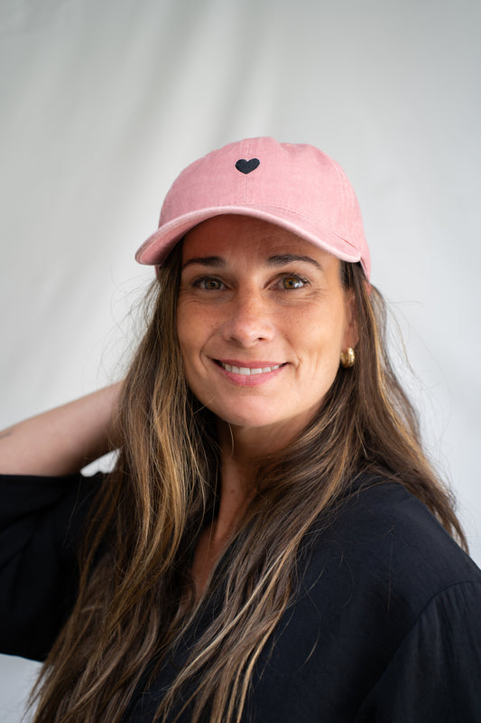Gorro Heart Rosa