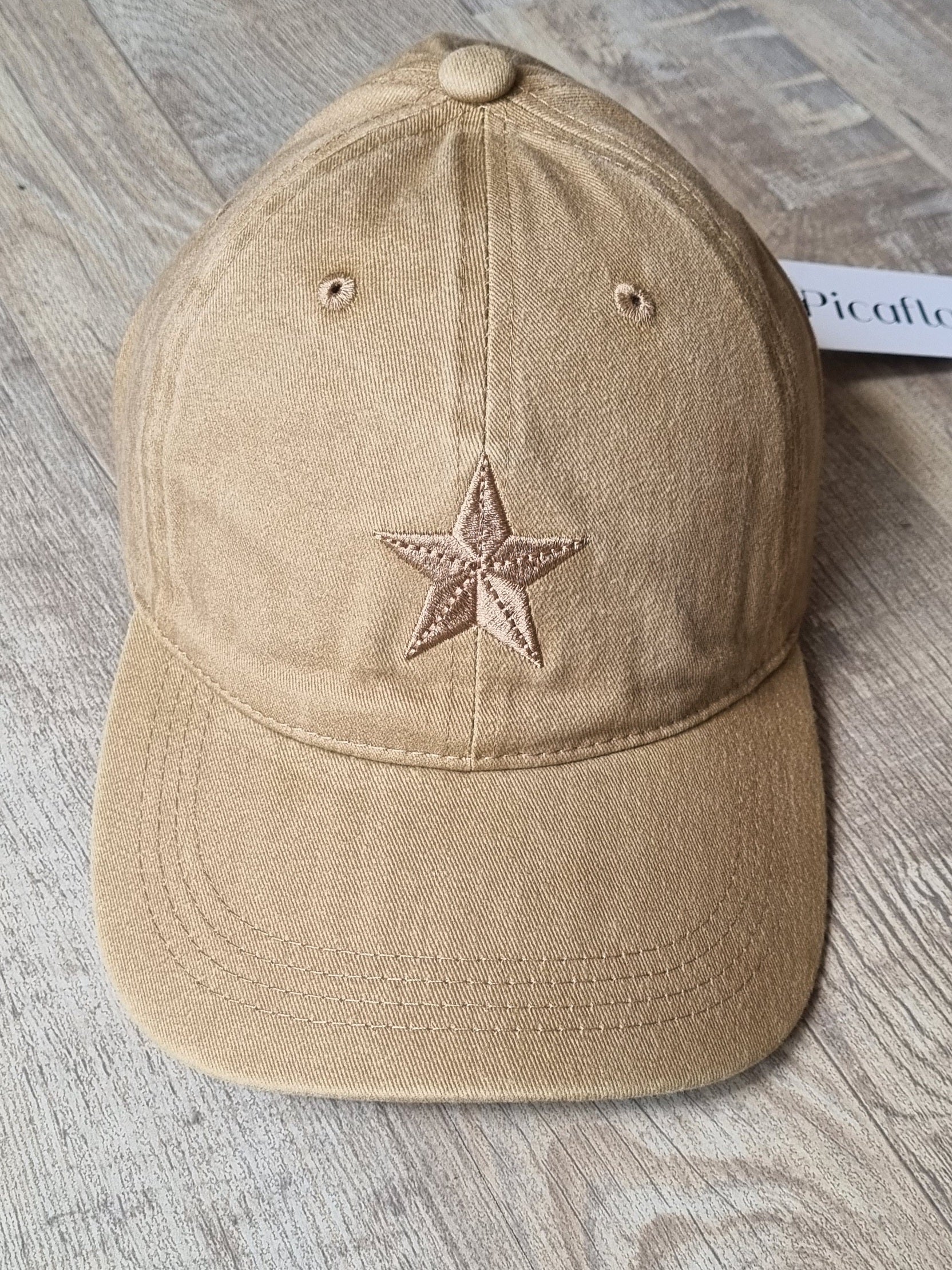 Gorro Star Beige oscuro