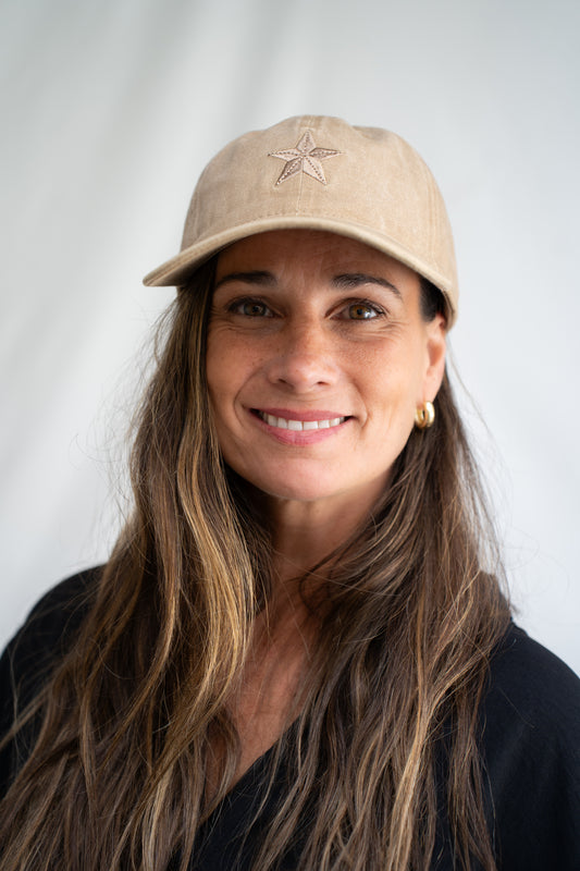 Gorro Star Beige oscuro