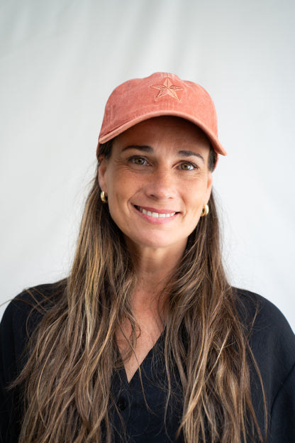 Gorro Star terracota