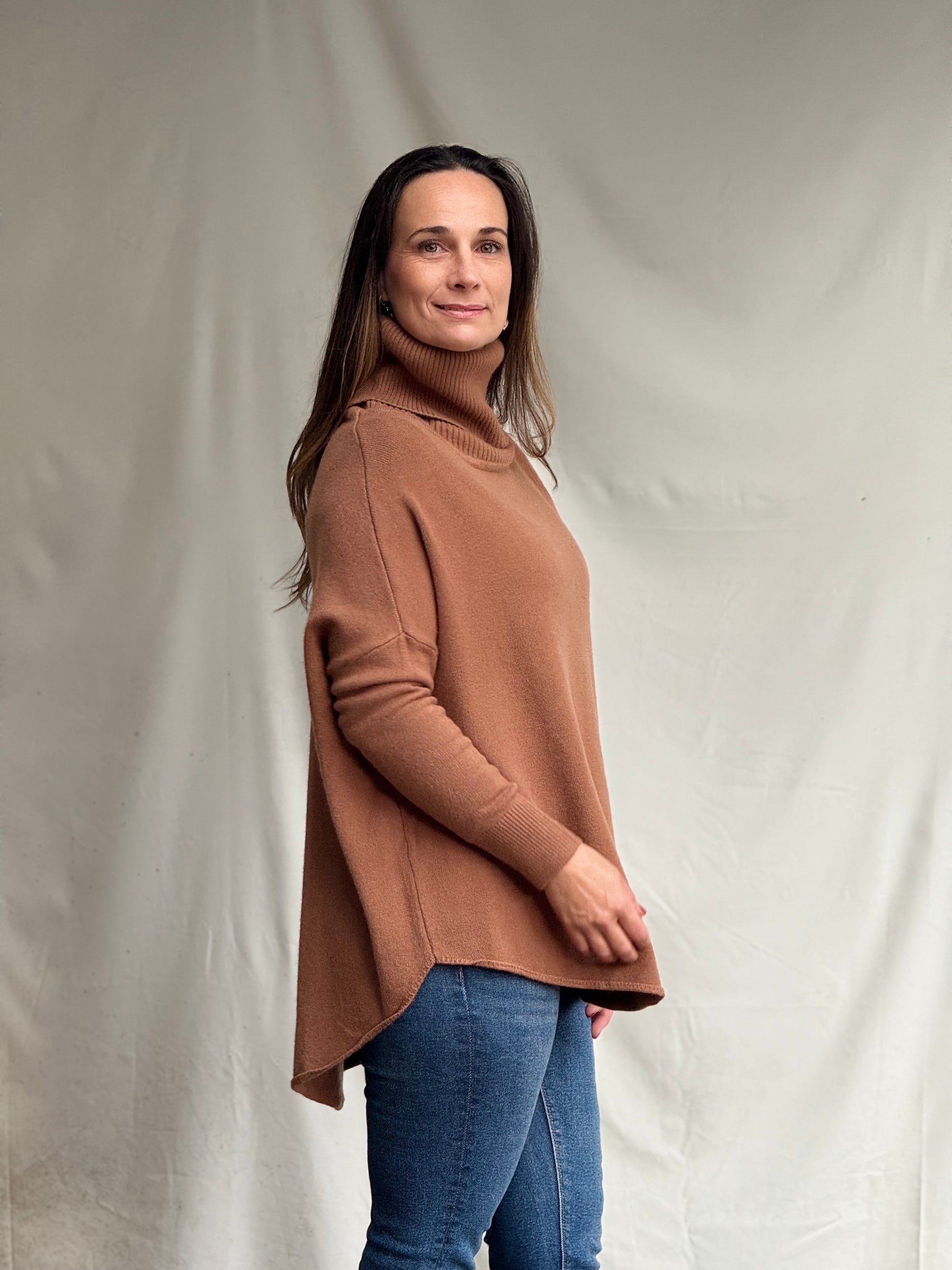 Sweater Donik Camel Viscosa
