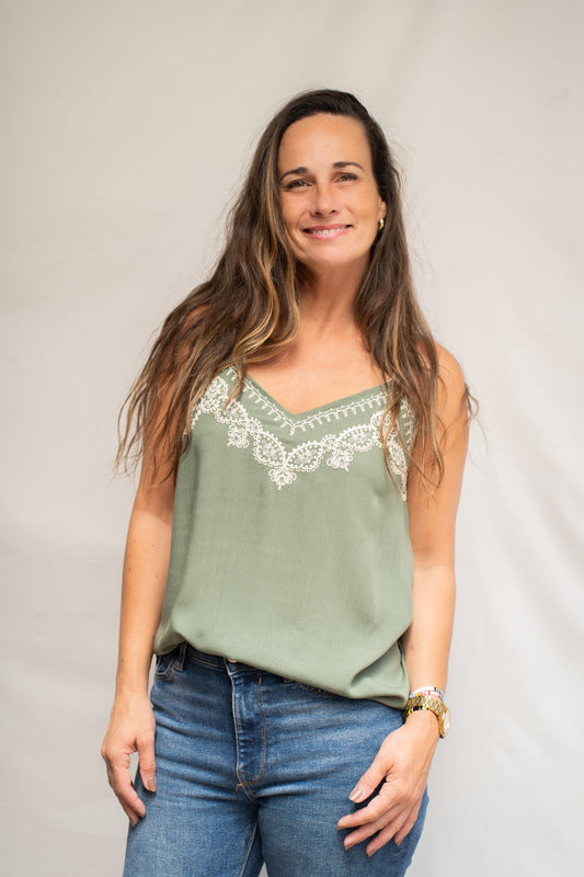 Lencera lino Prince Verde