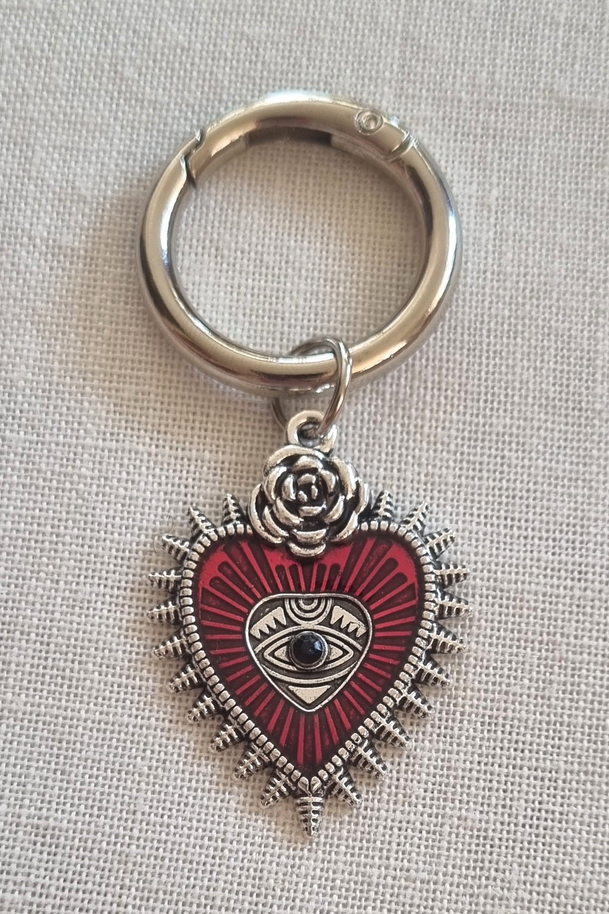 Llaveros Goth Plata