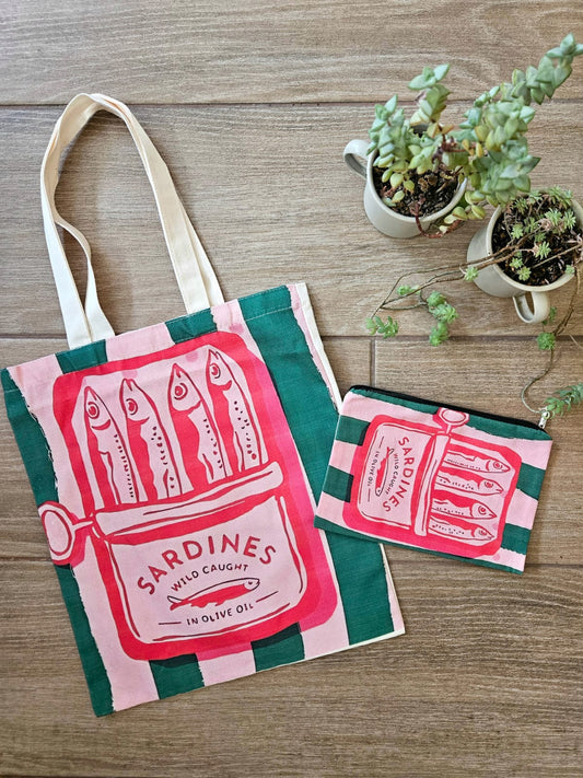 Pack Bolso + estuche Pack Sardi Verde