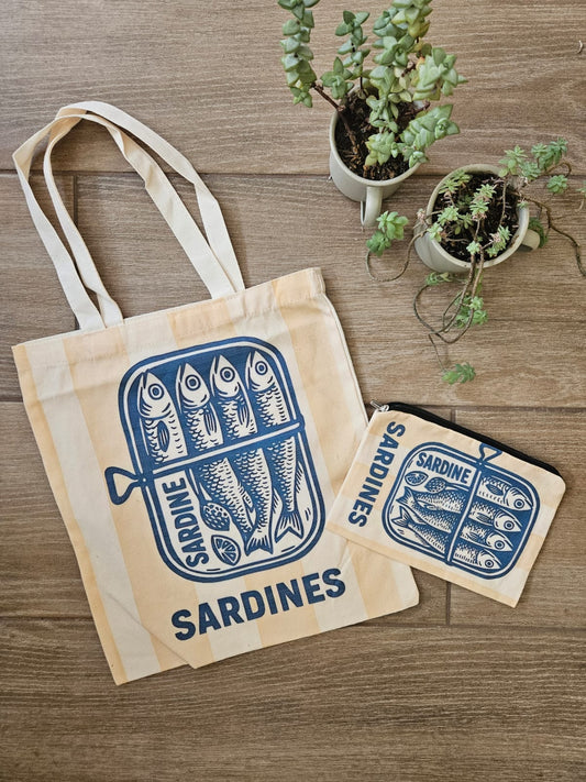Pack Bolso + estuche Sardi Amarillo