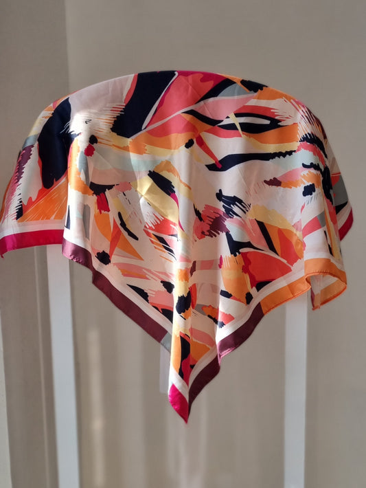 Pañuelo Impros Naranjo Estampado