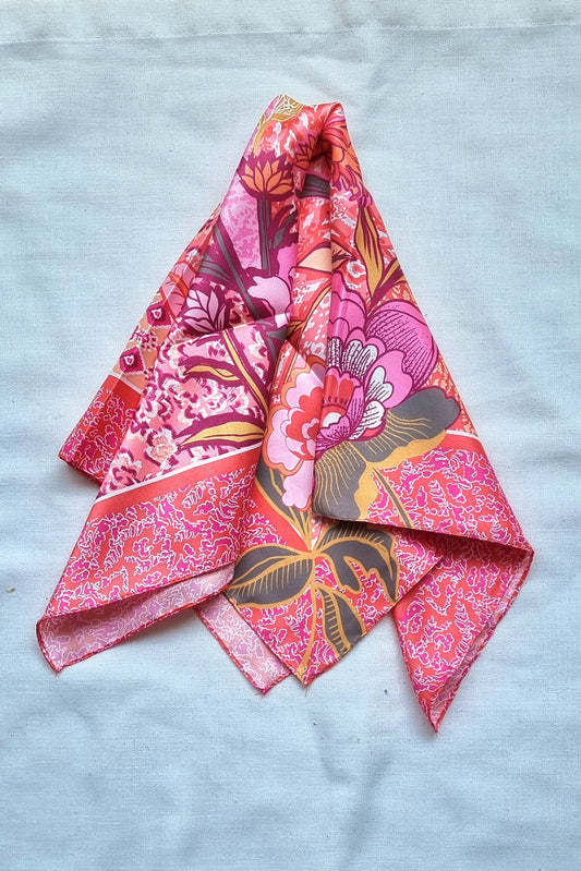 Pañuelo Jardin Magenta