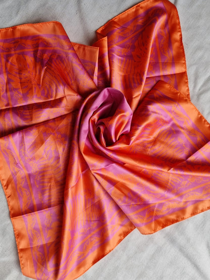 Pañuelo Ungre Rosa Estampado