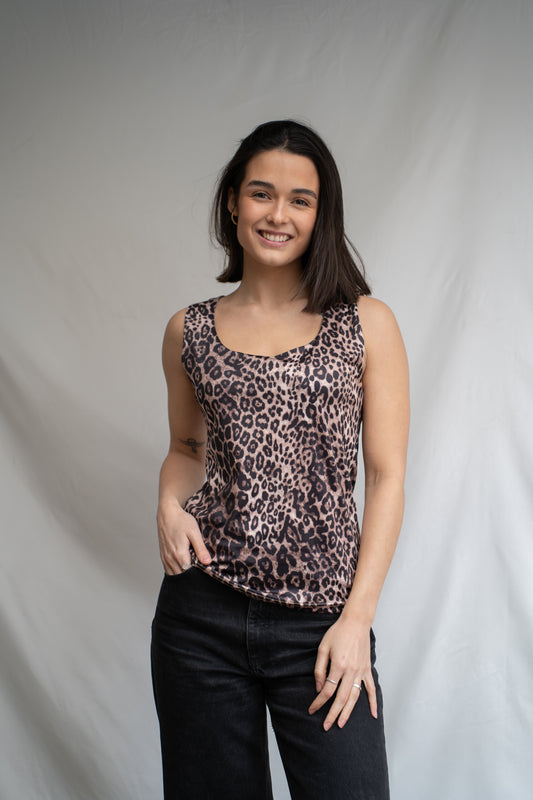 Polera Long Print Ajustada-Polera-Picaflor