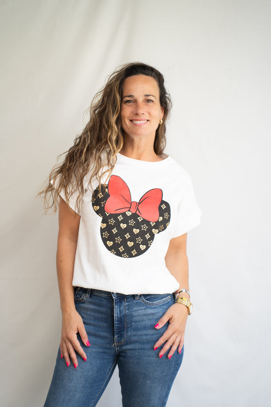 Polera Minina Blanca