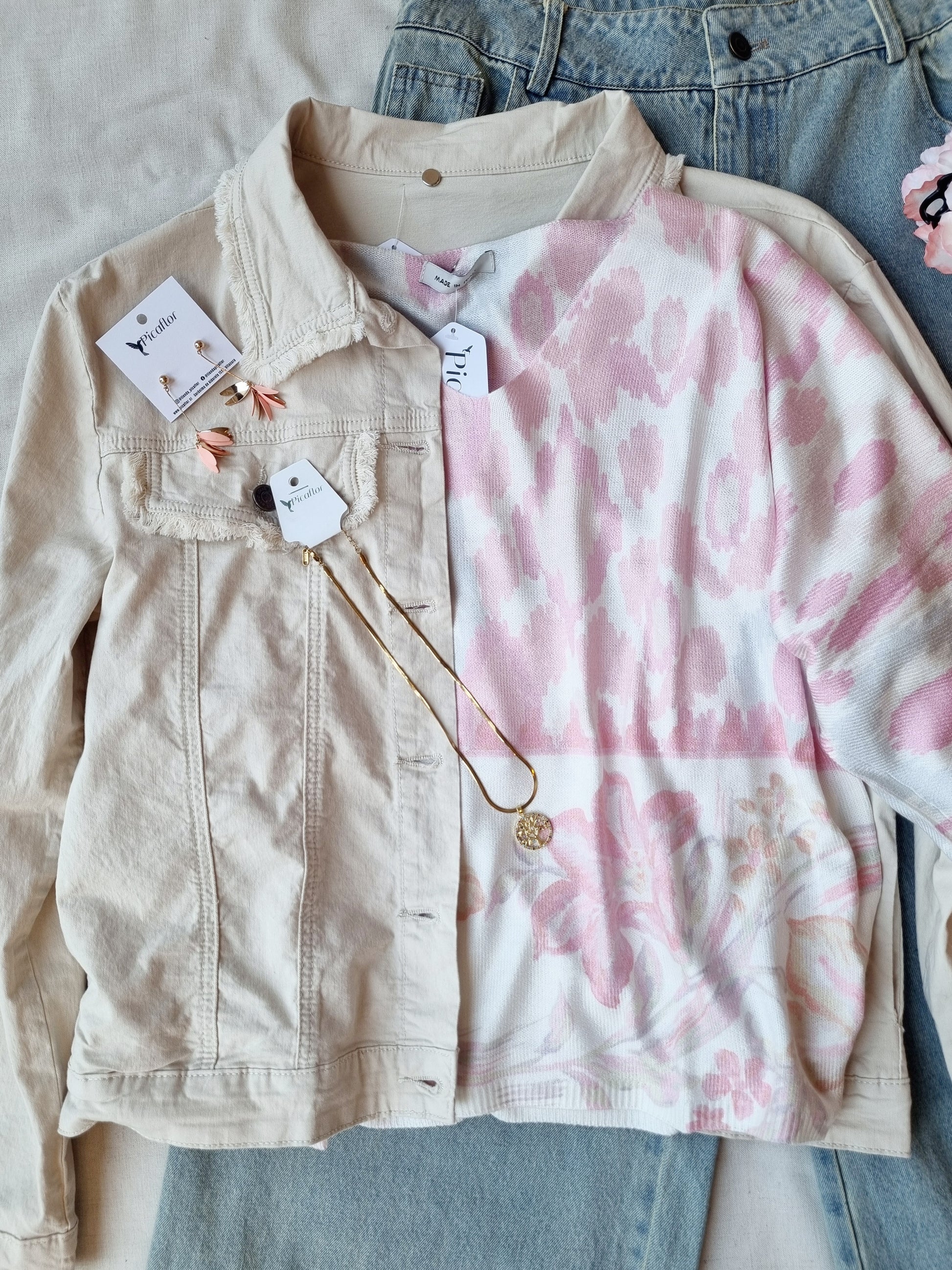 Polera Pimi Rosa Hilo