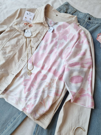 Polera Pimi Rosa Hilo