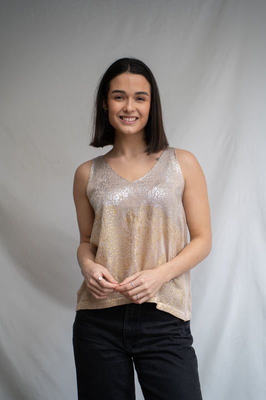 Polera Ross Camel Print-Polera-Picaflor