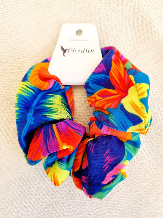 Scrunchie Blues Azul