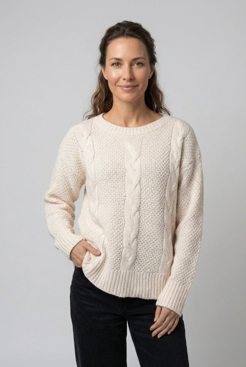 Sweater Mabel Trenzado