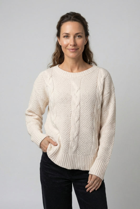 Sweater Mabel Trenzado
