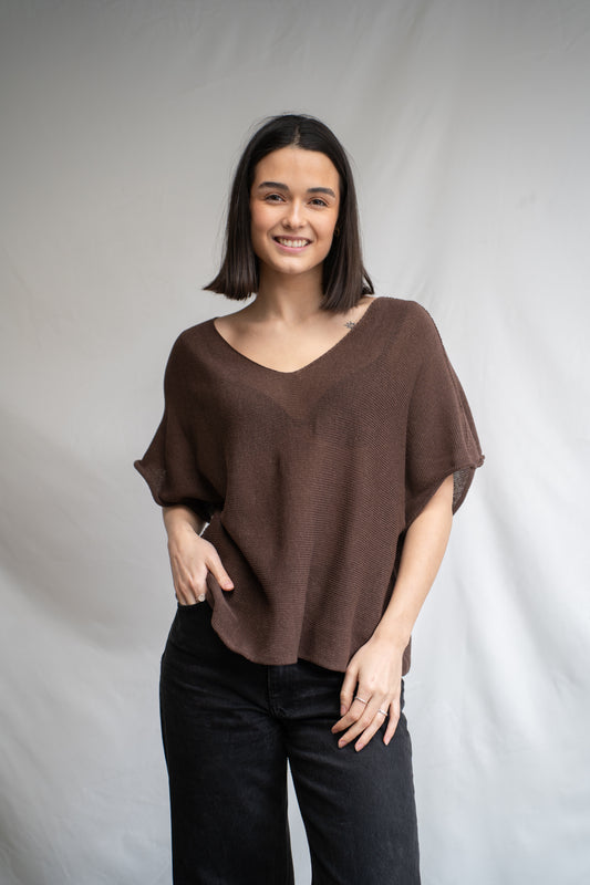 Sweater Mussa Choco Hilo-Sweater-Picaflor