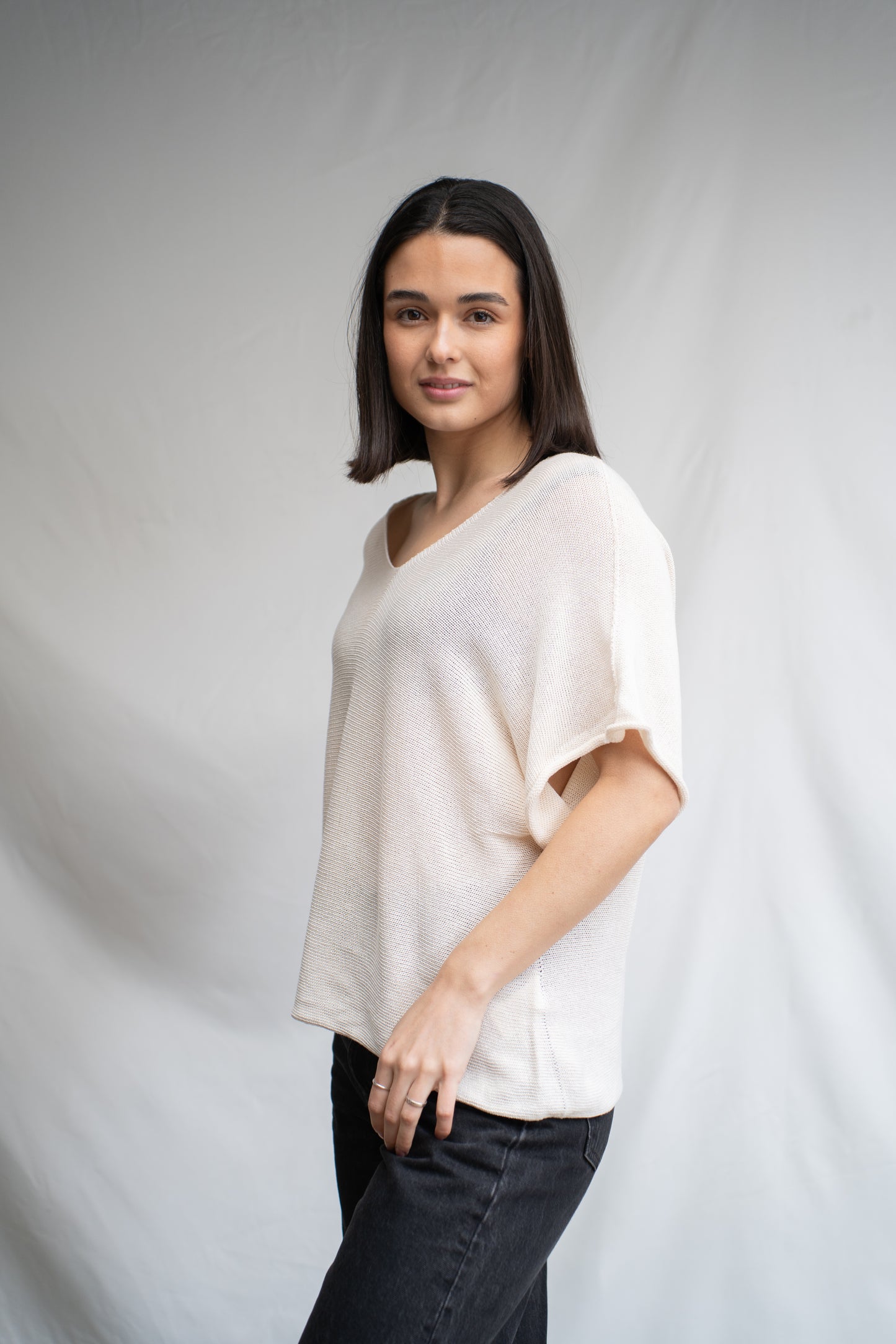 Sweater Mussa Crema Hilo-Sweater-Picaflor