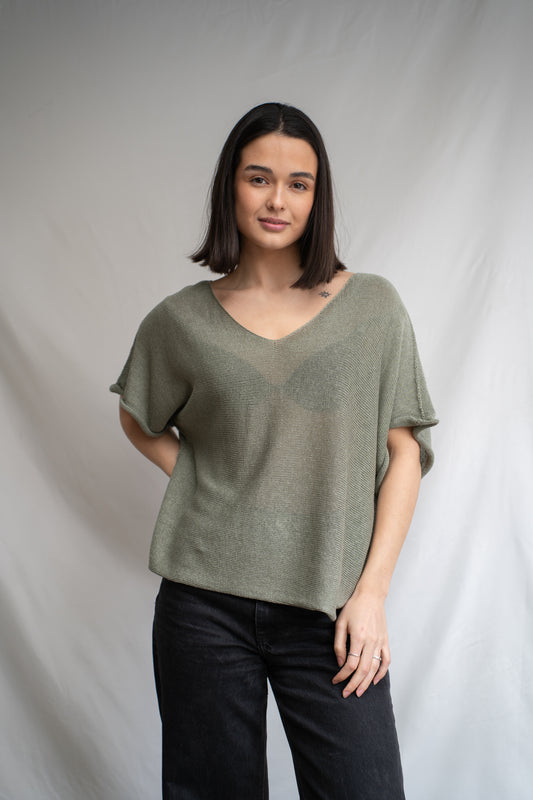 Sweater Mussa Verde Hilo-Sweater-Picaflor