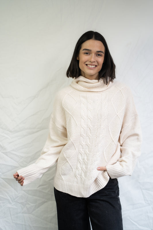 Sweater Noah Crudo Trenzado-Sweater-Picaflor