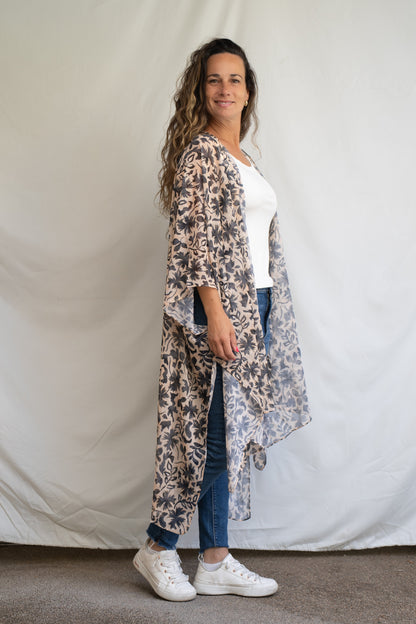 Tapado con brillos Glam Beige