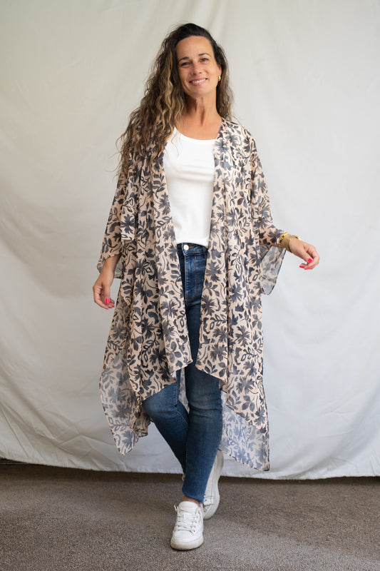 Tapado con brillos Glam Beige