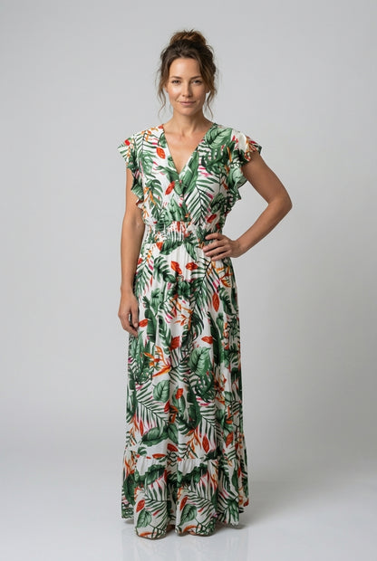 Vestido Consuelo Verde