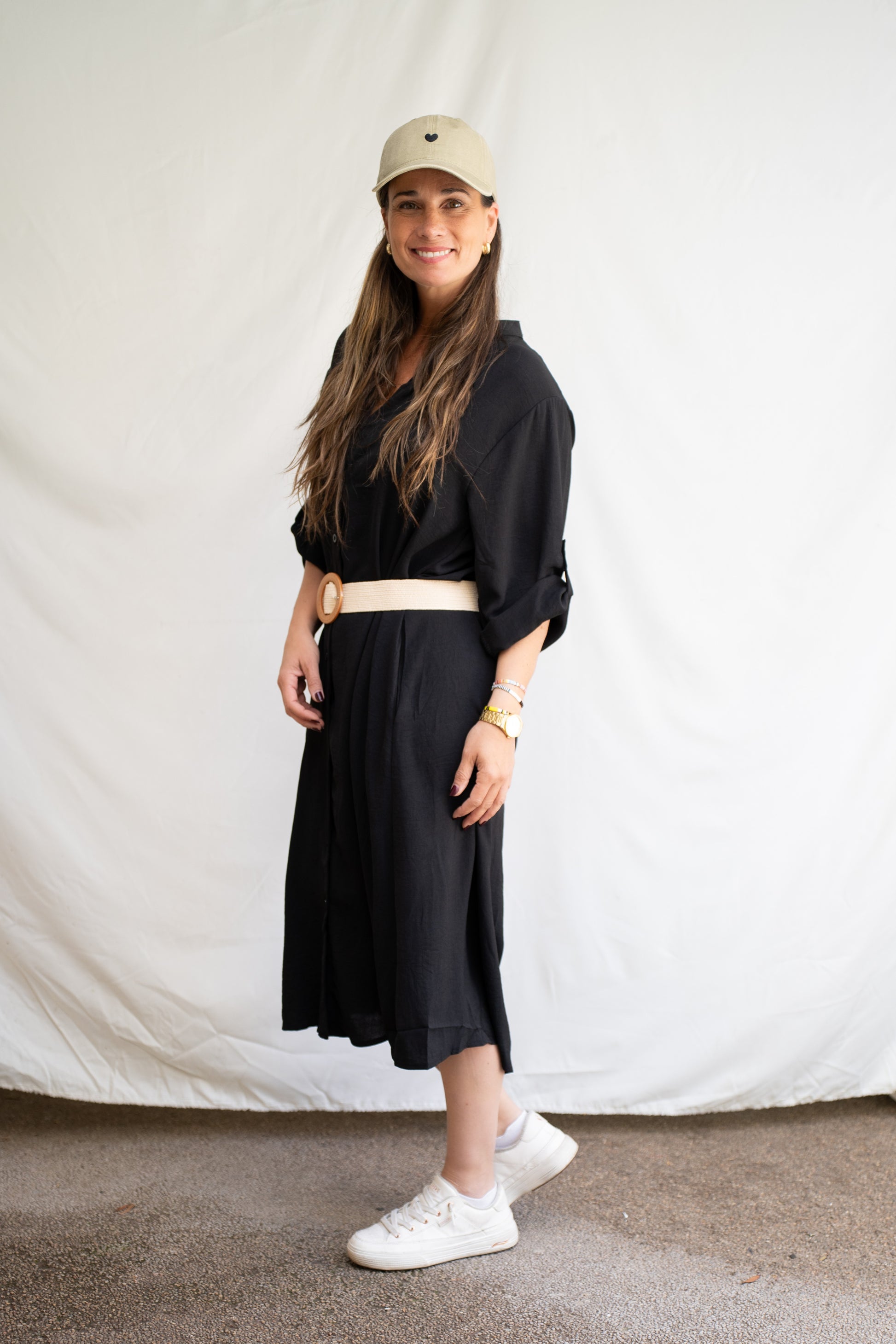 Vestido Largo Gaby Negro