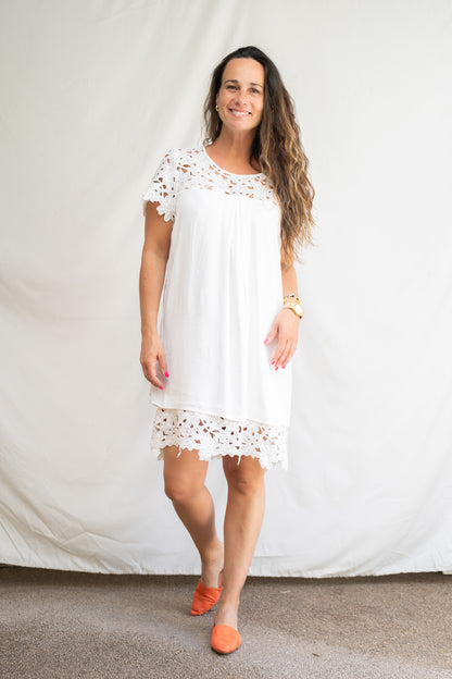 Vestido Maca Blanco