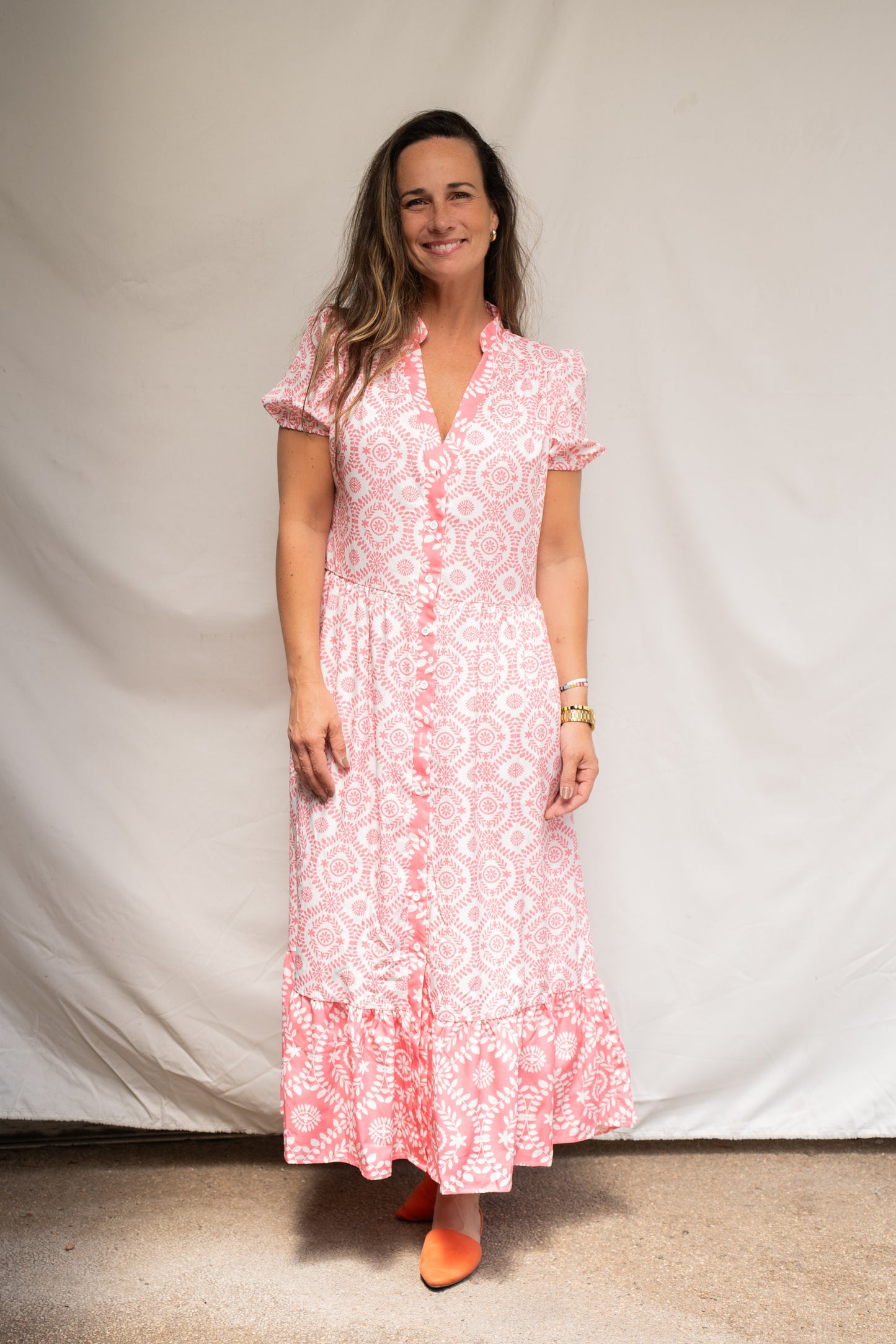 Vestido Mallorca Rosa