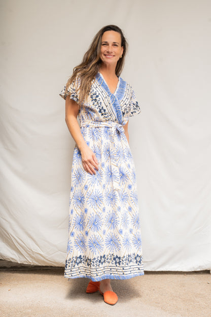 Vestido Mango Azul