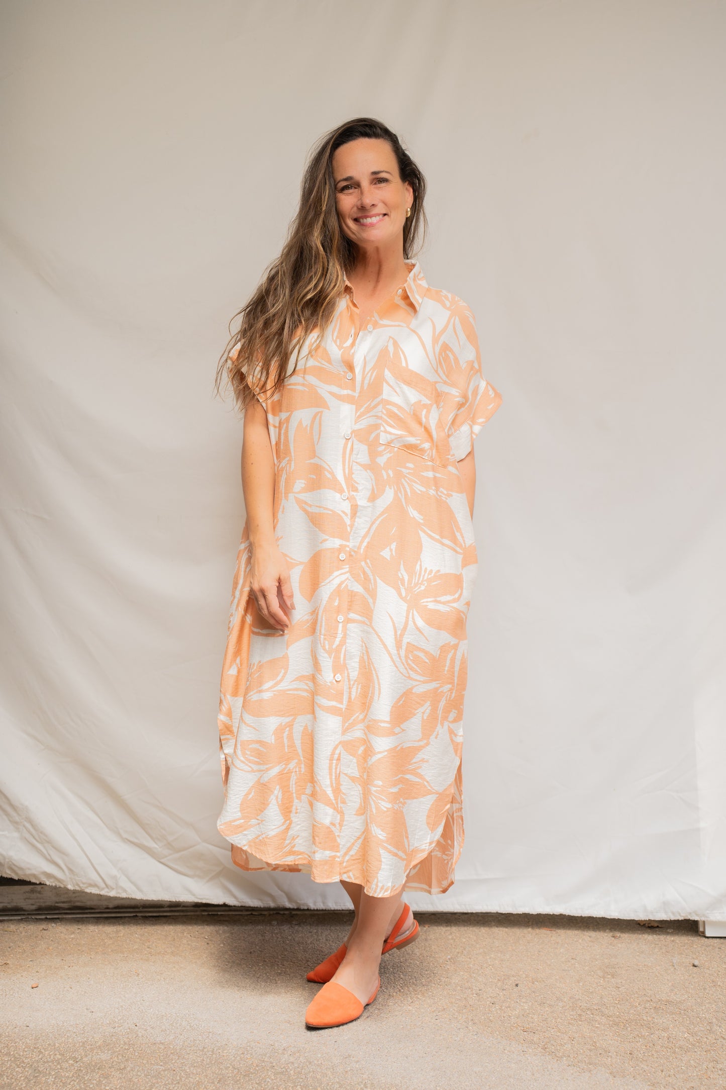 Vestido Marga Camel