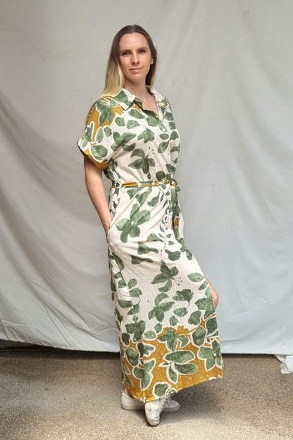 Vestido Camisero Kari Verde