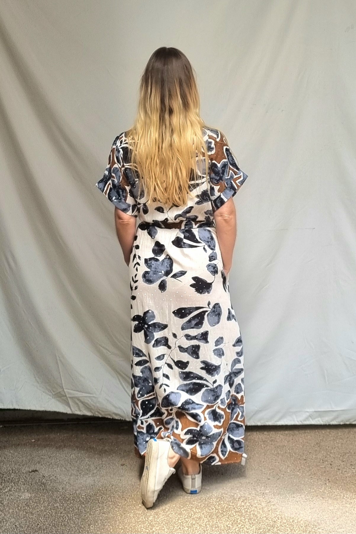 Vestido Camisero Kari Marengo