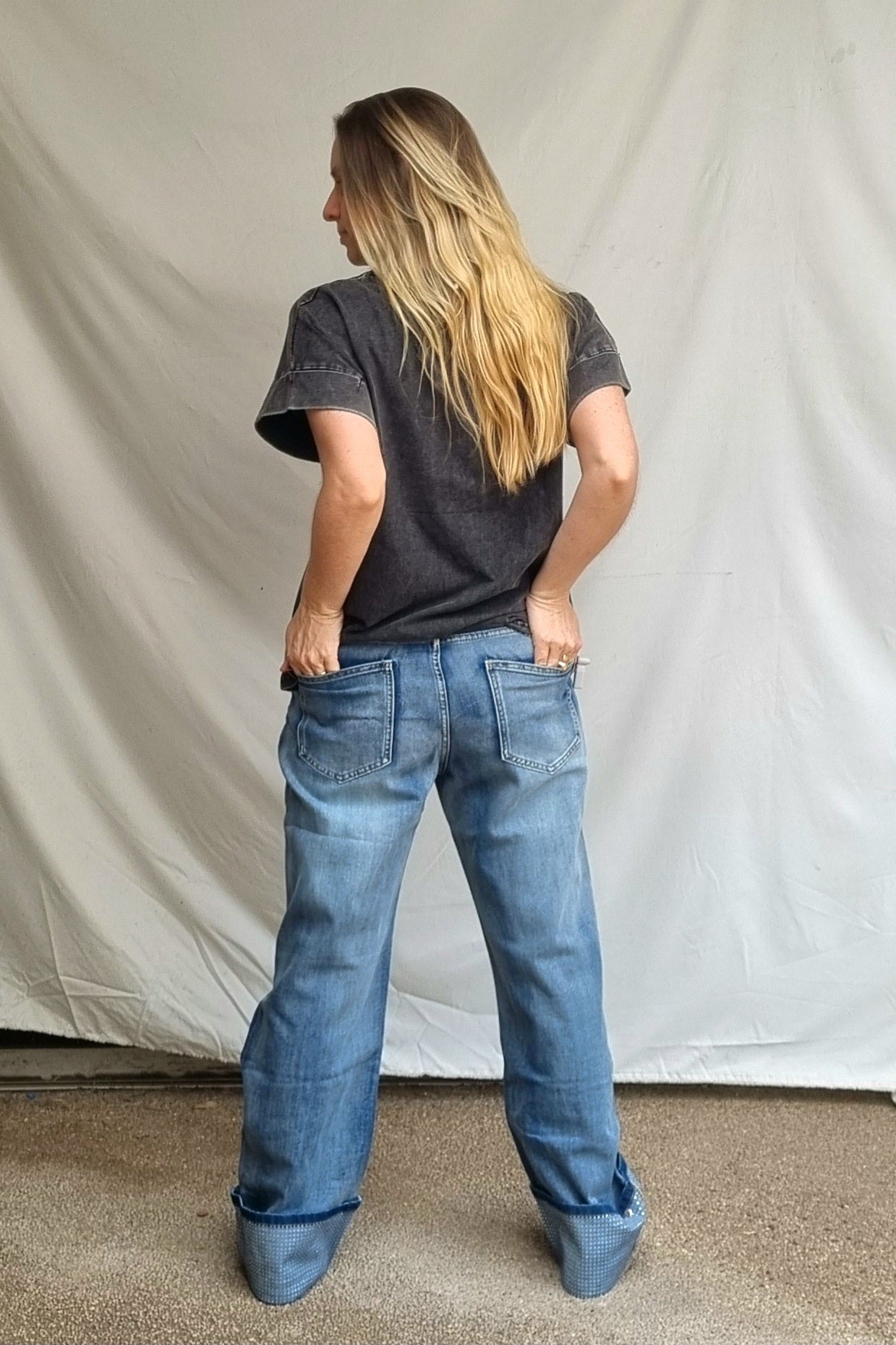 Polera Calavera Negra