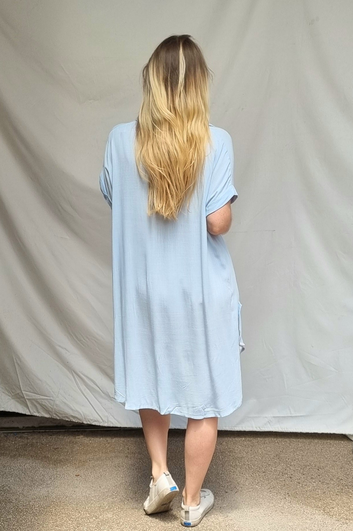 Vestido Zule Celeste