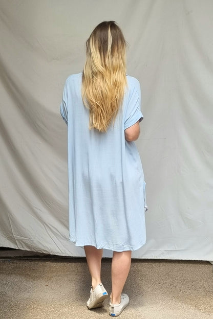 Vestido Zule Celeste