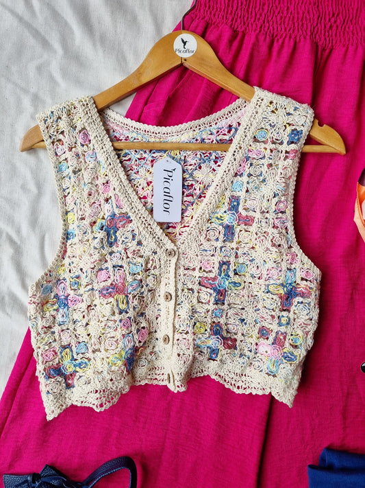 Polera Tejida Travich Multicolor