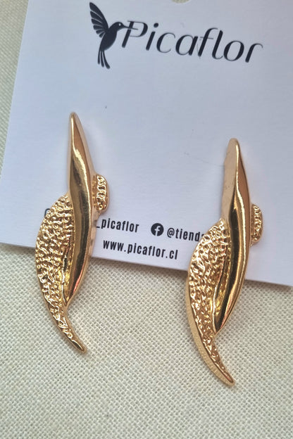 Aros Caragol Dorado