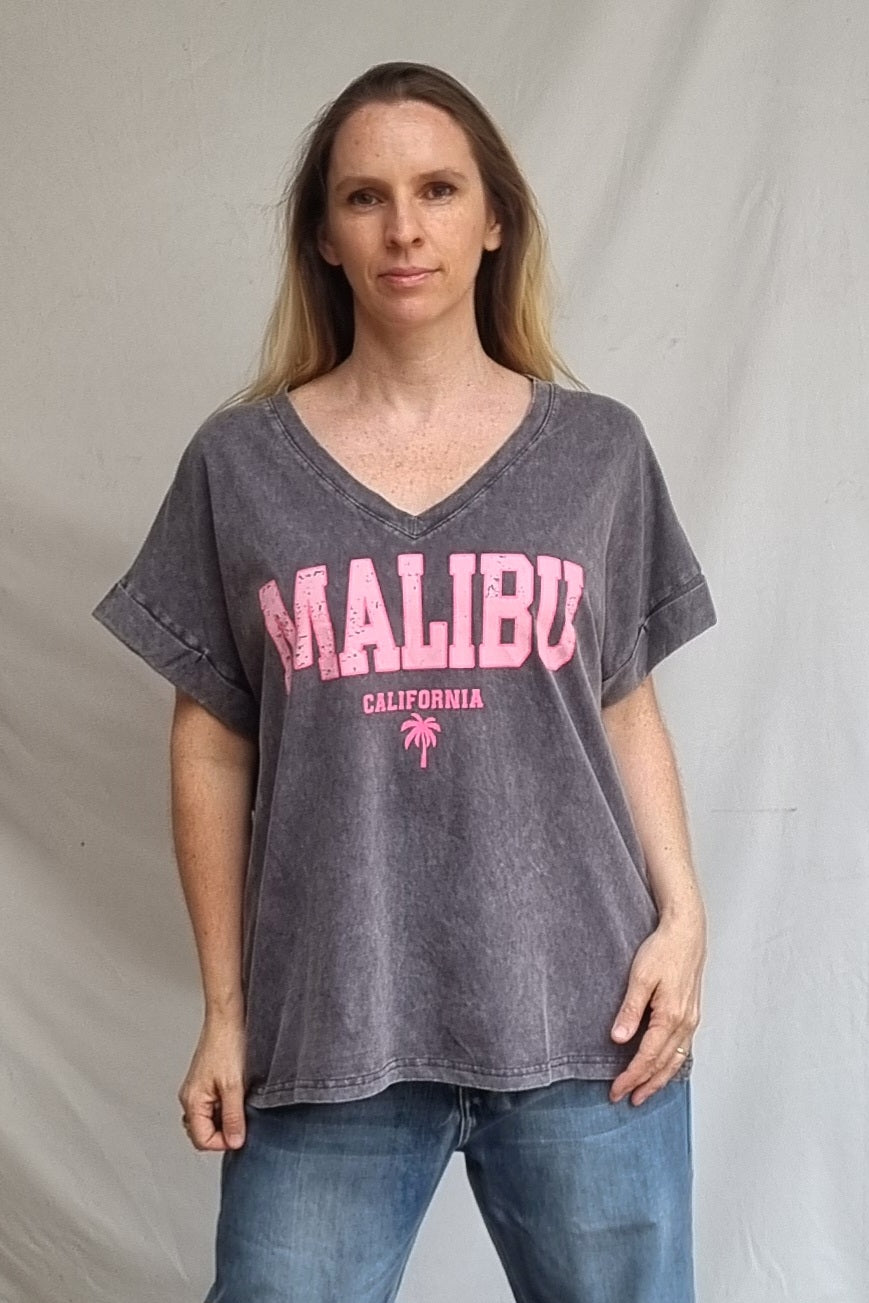 Polera Malibu Gris