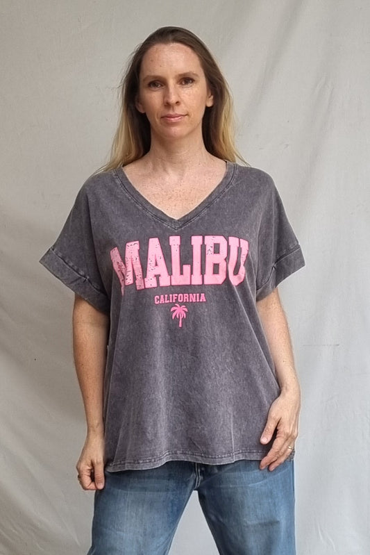 Polera Malibu Gris