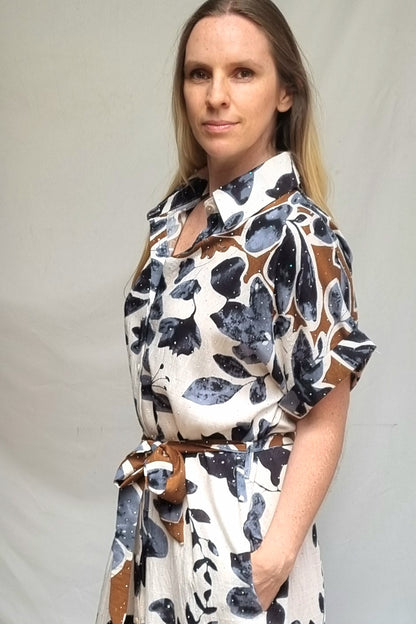 Vestido Camisero Kari Marengo