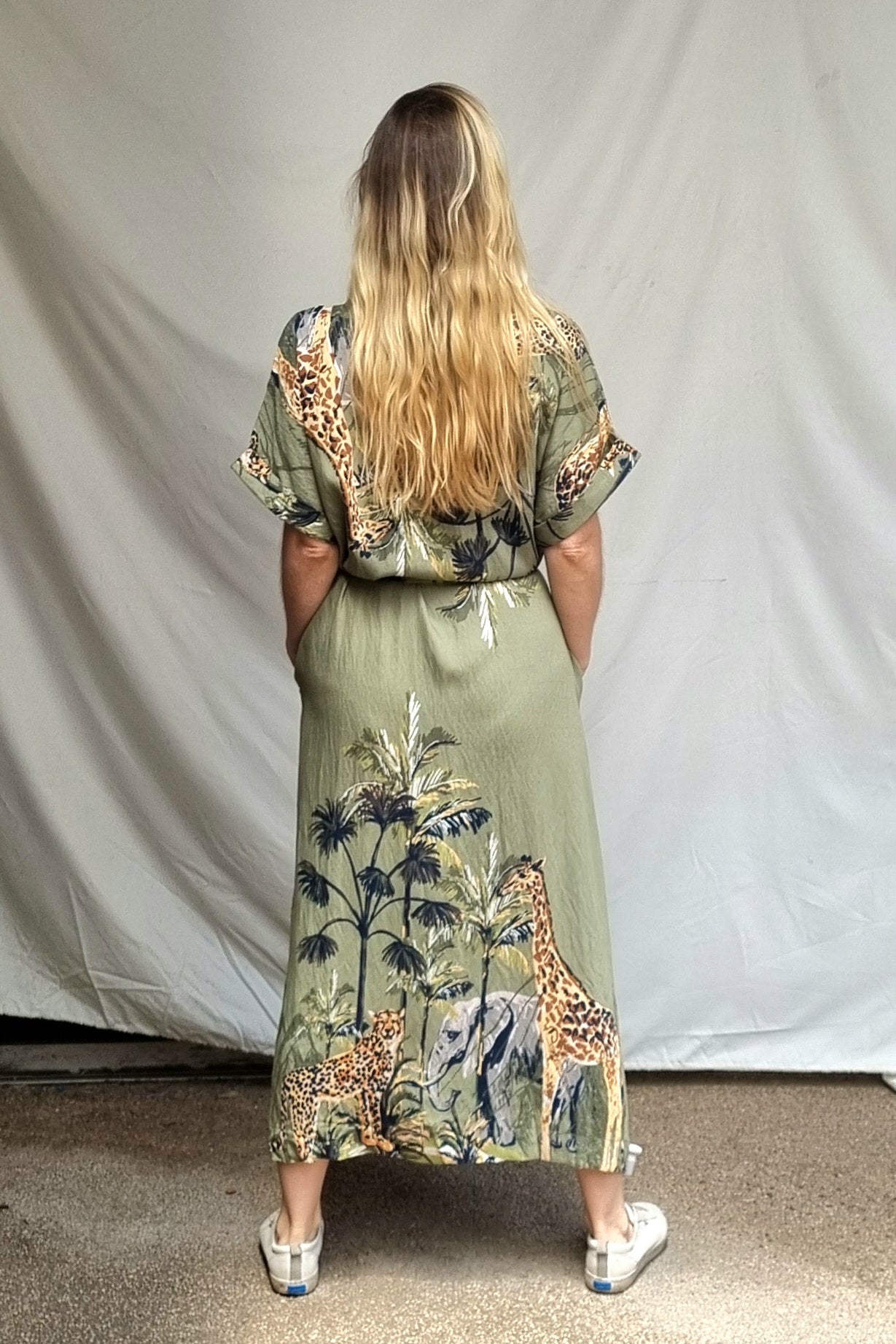 Vestido Safari Verde