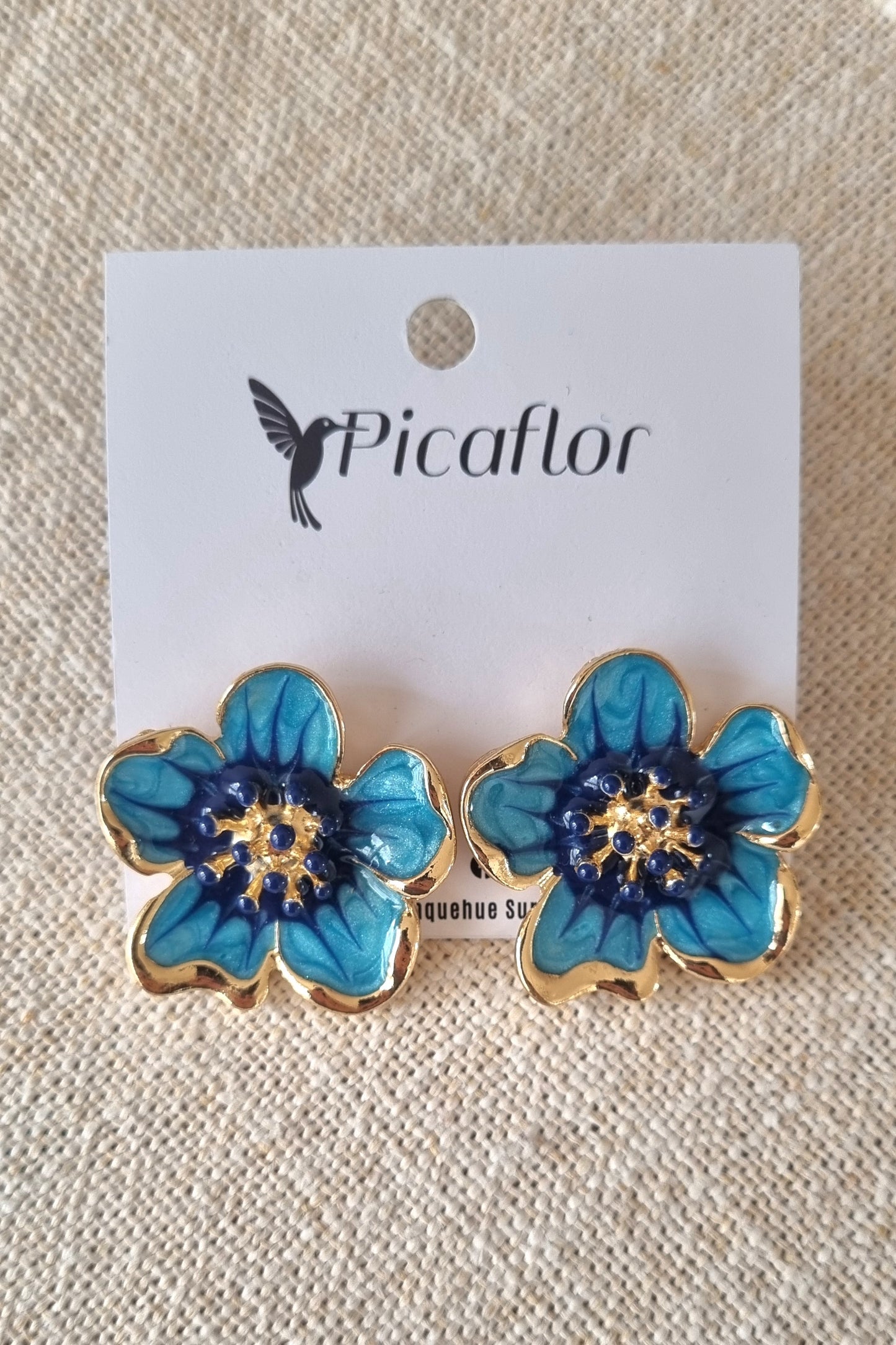 Aro Flor Azul