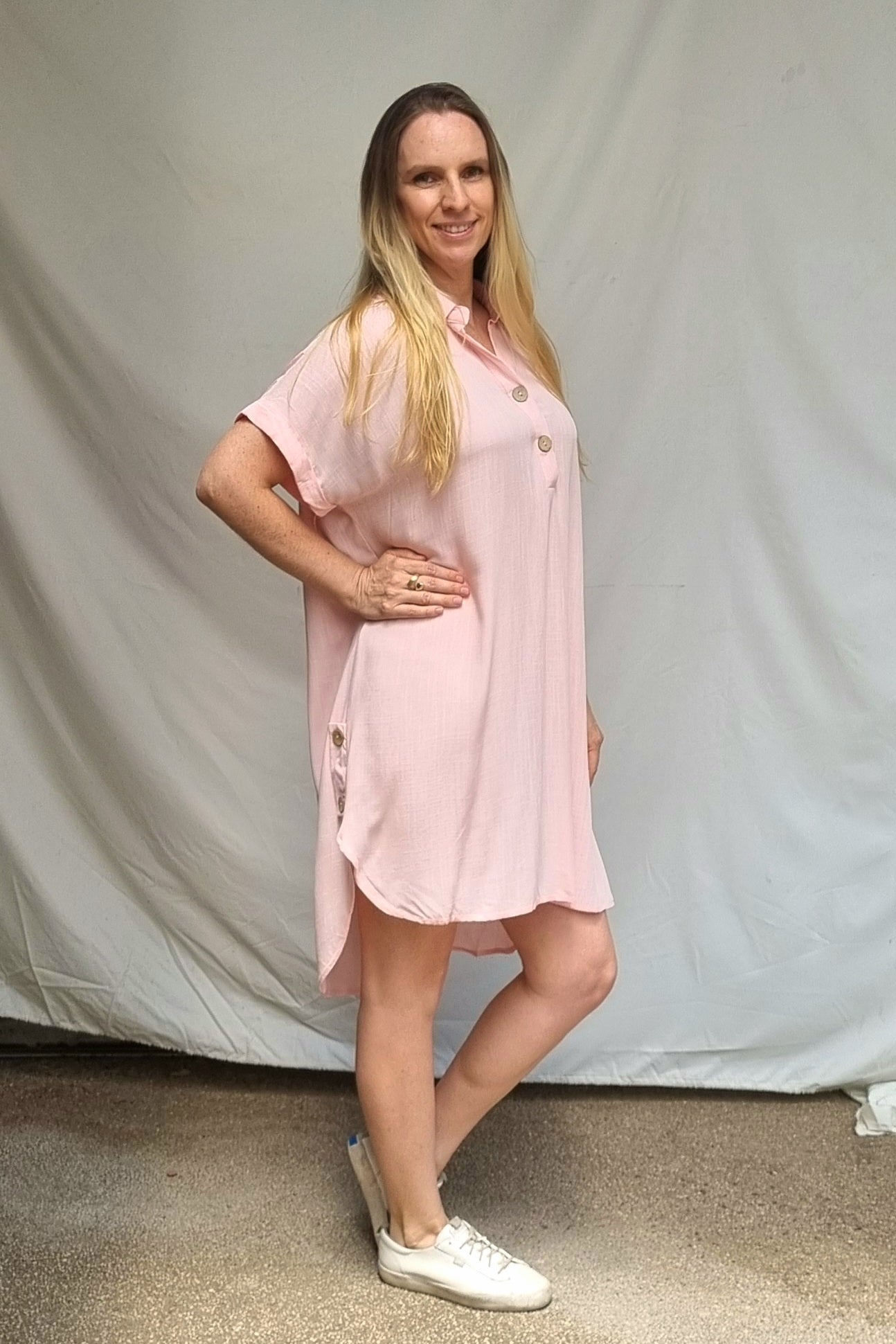 Vestido Zule Rosa