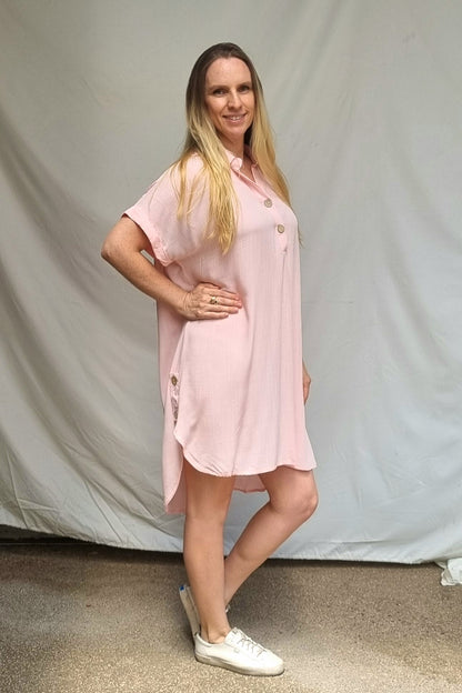 Vestido Zule Rosa