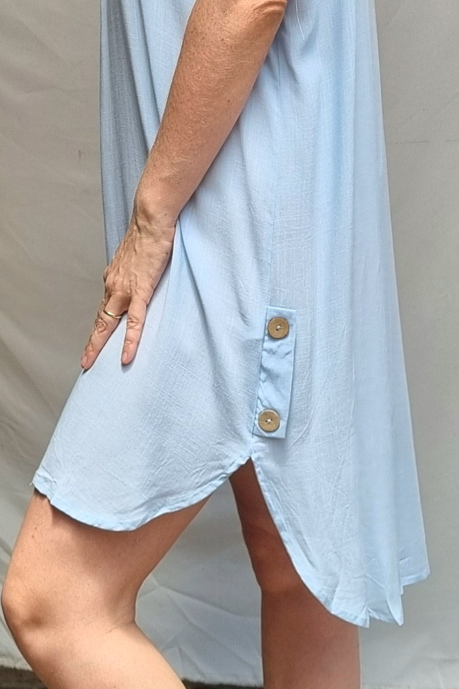 Vestido Zule Celeste