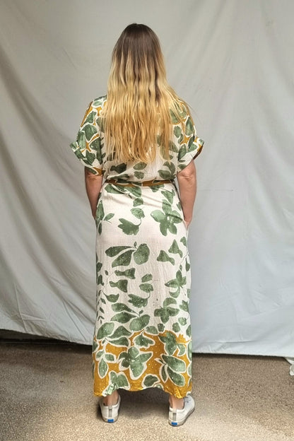 Vestido Camisero Kari Verde