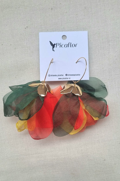 Aros Tela Multicolor